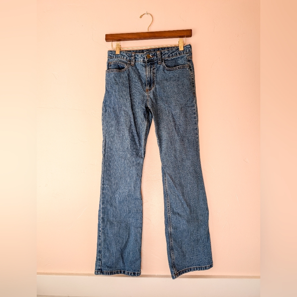 Carhartt Rugged Flex Youth Girls Relaxed 5 Pocket Boot Cut Jeans Size 12